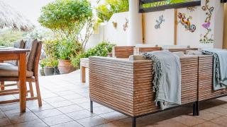 Family villa with private pool & golf course view - Palm-Eagle Beach - 6