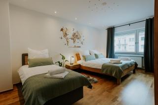 Atlas Apartment Essen, 3 Zimmer, Uniklinik, Messe, Parkplatz, Balkon - - 6