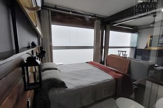Apartamento Chalé da Ilha - Ar Cond e Super VISTA - São Vicente - 0