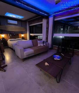 Apartamento Chalé da Ilha - Ar Cond e Super VISTA - São Vicente - 5