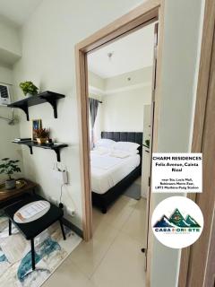 1BR luxury bed, movie room, swimming pool access - Manila - 6