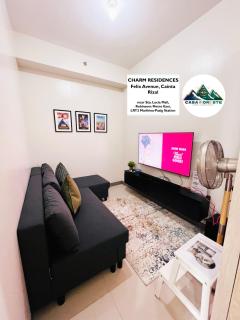 1BR luxury bed, movie room, swimming pool access - Manila - 8