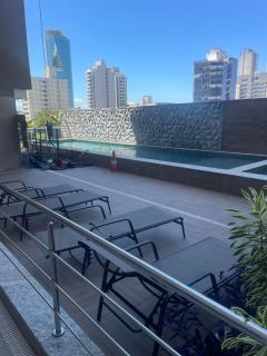 Apto Novo na Praia de Itaparica 2Q Quadra Mar Piscina e Sauna 714 - Vila Velha - 2