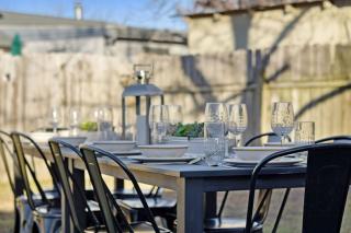 Fire Pit Yard Games Grill Stylish 3BR Near Q2 - Austin - 4