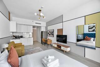 Silkhaus new stylish studio in JVC Luma21 - Dubai - 4