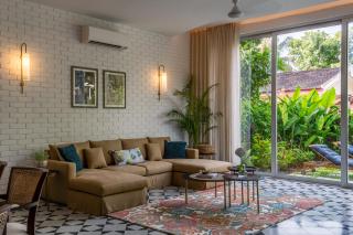 La Dora -3BHK Contemporary Villas with Pvt Pool, 5 mins Walk to Vagator beach-Caretaker & Garden - 4