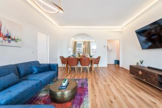 Künstlerisches Apartment, 1-Schlafzimmer, Flat TV - Wenen - 9