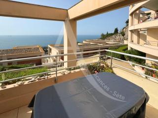 appartement 1 chambre vue dominante mer - Sète - 9