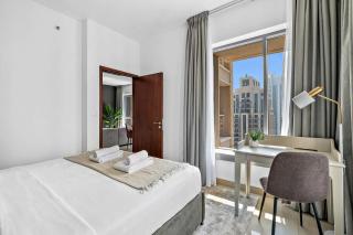 Silkhaus high floor 1BDR near Burj Khalifa with balcony - Dubai - 2