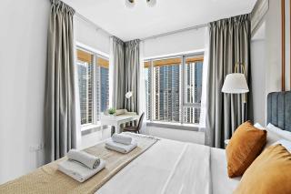 Silkhaus high floor 1BDR near Burj Khalifa with balcony - Dubai - 1