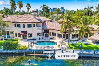 Majestic Waterfront Villa Venice of America Heated Pool Canal View Access Royal Key - Fort Lauderdale - 0