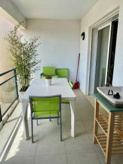 T3 cosy - grande terrasse en accès direct à la mer - Fleury - 5