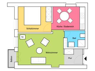 Villa Bismarckshöhe Wohnung Helene - 3