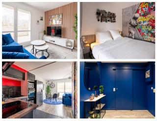 L Urban Chic - Wifi - Terrasse - Parking - 4p - RER - Paris - A6 - Orly - Evry-Courcouronnes - 9