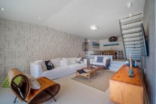 Bz77 Pé na areia! Casa com jacuzzi e 4 suítes - Búzios - 1