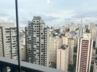 Studio com coworking, piscina e vista da cidade - São Paulo - 9