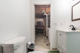 Semi Finished Basement with Pvt Bath Pvt Living Rm and pull out couch - Livonia - 1