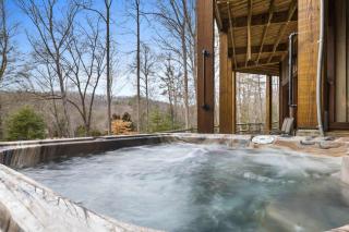 Cherry Log Cabin Hot Tub Game Room Stunning Views - Cherry Log - 8