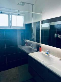 Logement privé comprenant chambre, salle de bain, cuisine extérieure dans belle villa avec piscine vue ocean - La Possession - 2