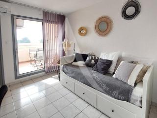 T3 avec terrasse, climatisation et parking - Sète - 8