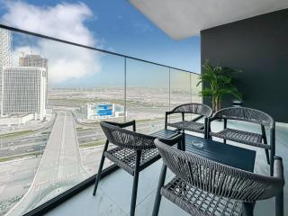 Skyline Oasis - Business Bay with Burj Khalifa Vie - 3