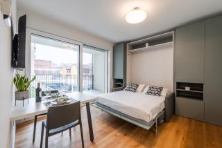 Navigli cozy design studio with balcony - Milan - 8