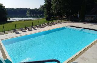 Mobilhome les pieds dans l eau avec piscine - Saint-Gérons - 2
