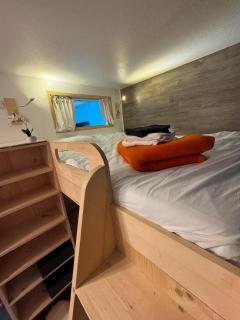 Vue montagne 2 lits Queen Morillon - 1