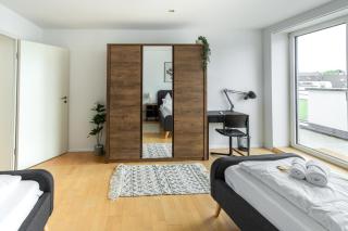 Penthouse-Maisonette - City Center, Highspeed Internet, Garage - Worms - 3