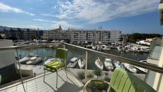 Precioso piso con vista al canal y piscina en roses AV-69 - Roses - 5