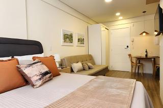 Studio Queen, Ar Condicionado, Gym, Lavanderia - 1