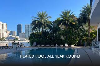 Miami Apartment 2 Full beds with Beach service, pool and gym 2007 - 7