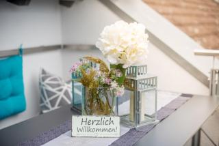 Familien- u Gruppenunterkunft Luxus-Dachloft 2 weitere Schlafzimmern - Bensheim - 9