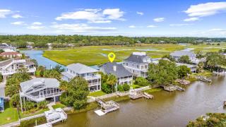 Sleeps 24 Waterfront Dock Golf Cart Walk to Beach - Pawleys Island - 0