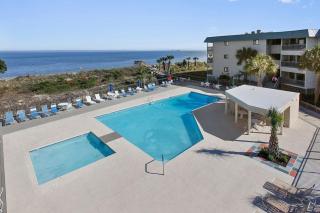 BEACHSIDE CONDO-WATER AND POOL VIEW Top Floor - Tybee Island - 0