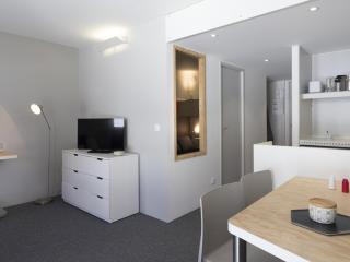 Studio cabine rénové pour 5 pers. avec balcon, au calme, proche Transarc et commerces, Wifi inclus - FR-1-346-355 - Arc 1800 - 9