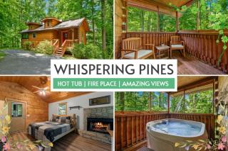 Rustic Cabin, WiFi, Hot Tub, Fireplace, Views! - Sevierville - 0