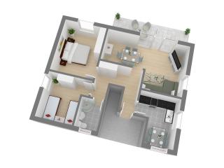 "LüttMeerDeern", Im Grünen Winkel 10 - Wohnung im Erdgeschoss - 8