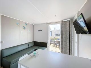 Mobile-home Grand Confort 4 pers, 2 ch, 2 sdb, plage, piscine, fitness, terrasse - Jullouville - FR-1-361A-57 - Jullouville-les-Pins - 5