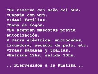 Cabaña La Rustika - 9