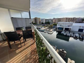 Precioso apartamento con vistas canal cerca playa AV-62 - Roses - 2