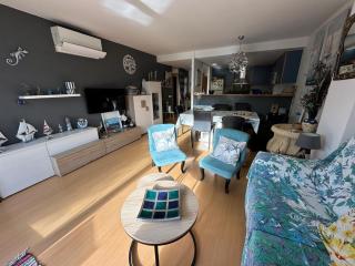 Bonito apartamento con gran terraza y piscina comunitaria AV-08 - Roses - 6