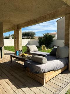 Maison à deux pas des plages avec jardin, terrasses et spa. - Mèze - 7