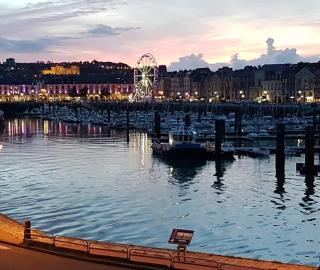 Le petit fort, vue magnifique vue sur le port et la mer - Dieppe - 1