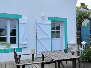 Charmante maison à 200m de la plage, avec jardin, terrasse, et connexion Wi-Fi. - FR-1-418-91 - Locmaria - 3