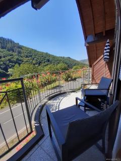 App 4 Pers 2 Schlafzimmer mit eigenen Badezimmer 2 Balkonen alle mit Moselblick - Ediger-Eller - 9
