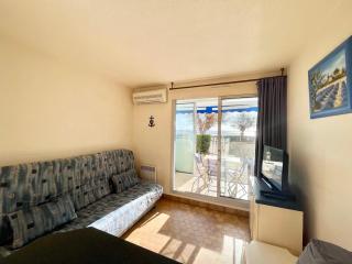 Studio climatisé en bord de mer avec terrasse et parking privé - FR-1-716-43 - La Grande-Motte - 0