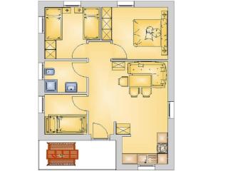 Ferienhaus Nr 20, Typ B, Feriendorf Jägerpark, Bayerischer Wald - 3