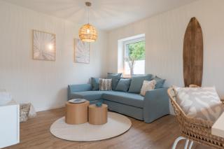 Küstenbutze im Beach-Style 2 Bedrooms, 2 Bäder , Garten, Terrasse, Top-Modern - Mildstedt - 8