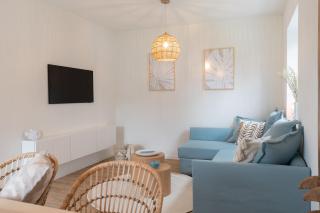 Küstenbutze im Beach-Style 2 Bedrooms, 2 Bäder , Garten, Terrasse, Top-Modern - Mildstedt - 7